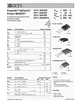 DataSheet IXFH36N50P pdf